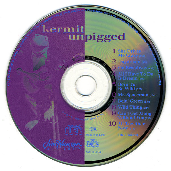 Kermit The Frog - Unpigged (CD)