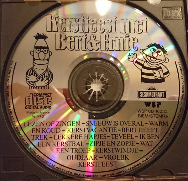 Bert & Ernie - Kerstfeest Met Bert & Ernie (CD)