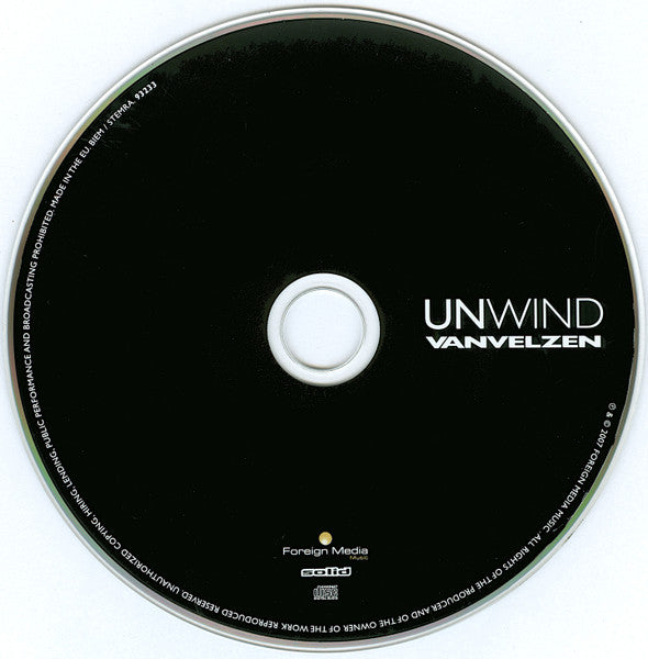 VanVelzen - Unwind (CD Tweedehands) - Discords.nl