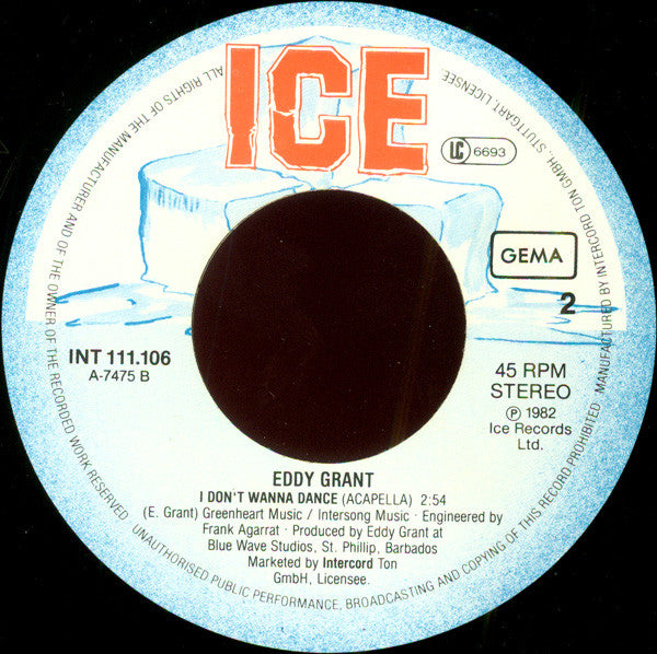 Eddy Grant - I Don't Wanna Dance (7-inch Tweedehands)