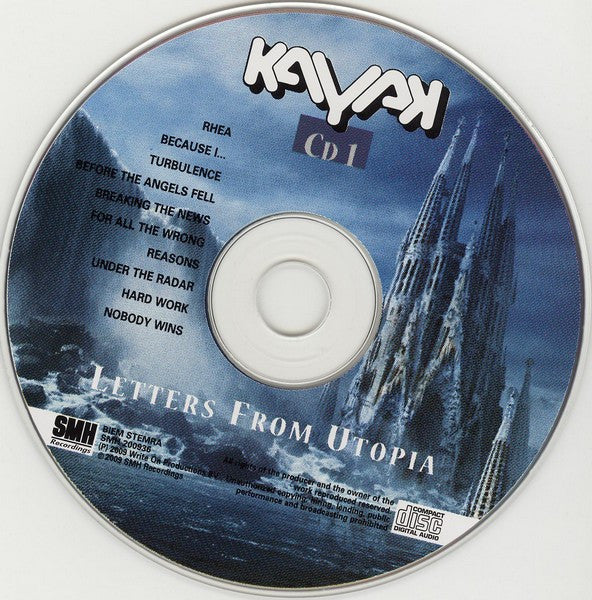 Kayak - Letters From Utopia (CD)