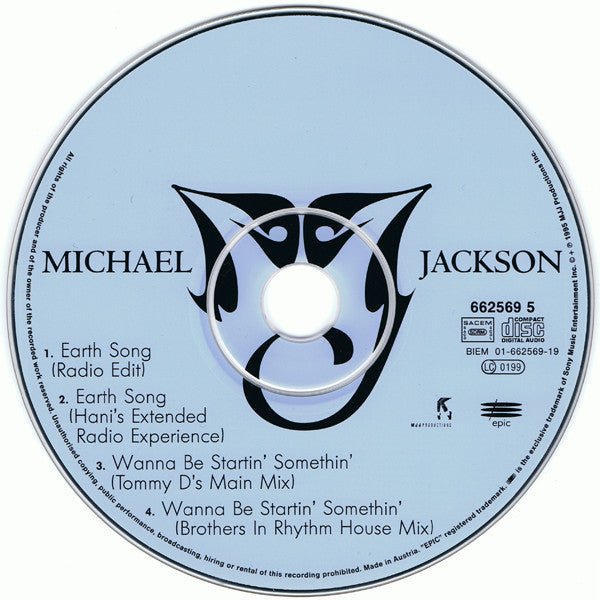Michael Jackson - Earth Song (CD) - Discords.nl