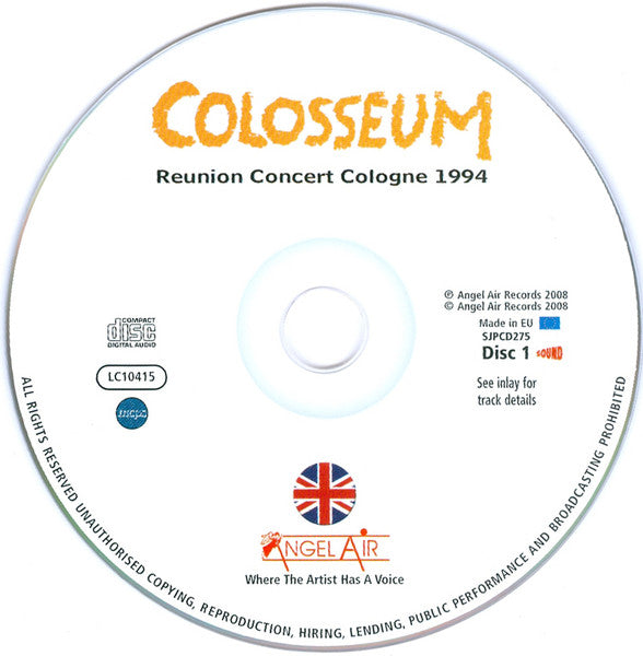 Colosseum - Reunion Concert Cologne 1994 (CD)