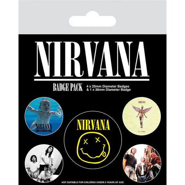 Nirvana - Badge Pack - Discords.nl
