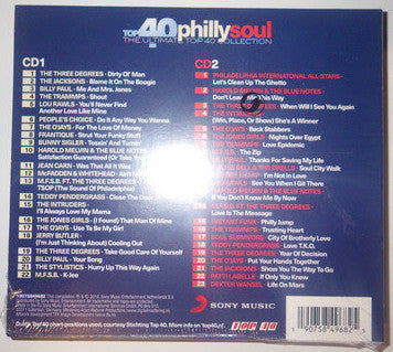 Various - Top 40 Philly Soul (The Ultimate Top 40 Collection) (CD Tweedehands)