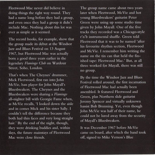 Fleetwood Mac - The Best Of Fleetwood Mac (CD Tweedehands)