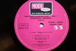 Clifford Brown - Inédits (LP Tweedehands) - Discords.nl