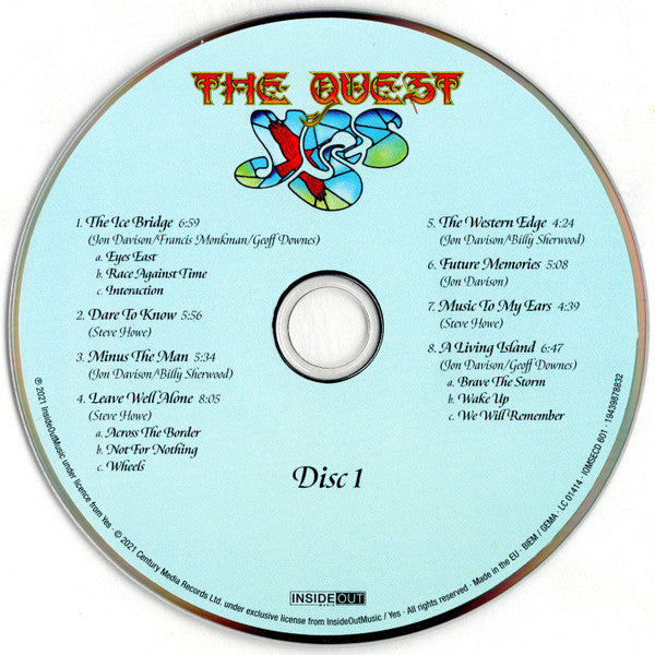 Yes - The Quest (CD)