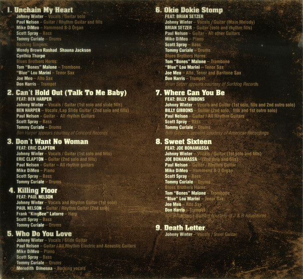 Johnny Winter - Step Back (CD Tweedehands)