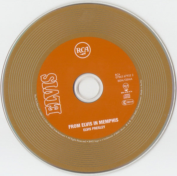 Elvis Presley - From Elvis In Memphis (CD Tweedehands) - Discords.nl