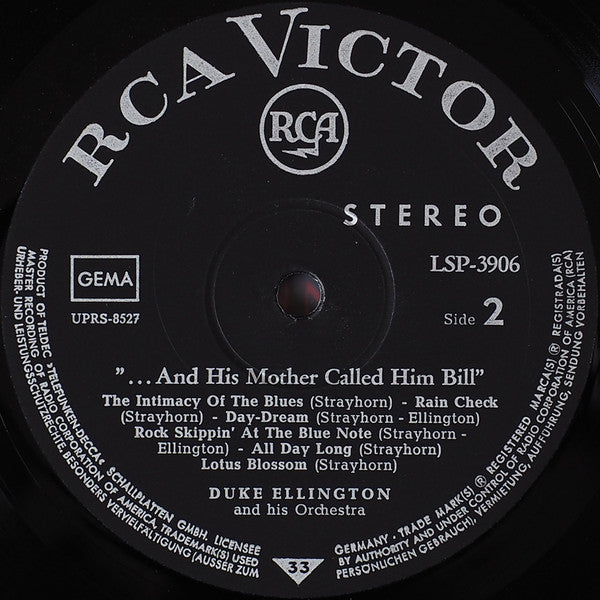 Duke Ellington And His Orchestra - "...And His Mother Called Him Bill" (LP Tweedehands) - Discords.nl