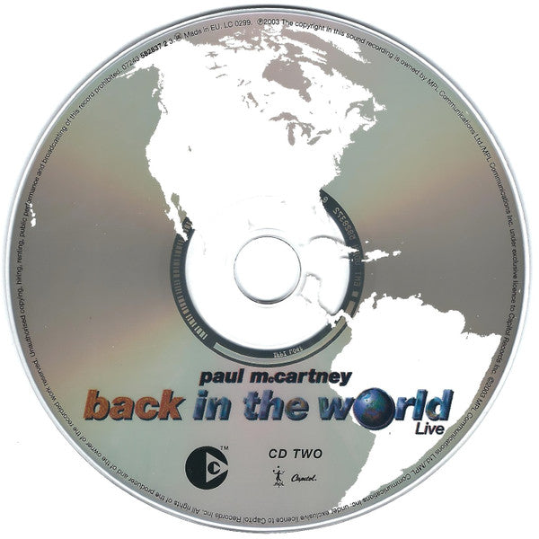 Paul McCartney - Back In The World (Live) (CD Tweedehands)