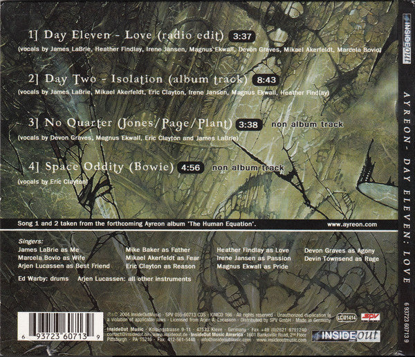 Ayreon - Day Eleven: Love (CD)