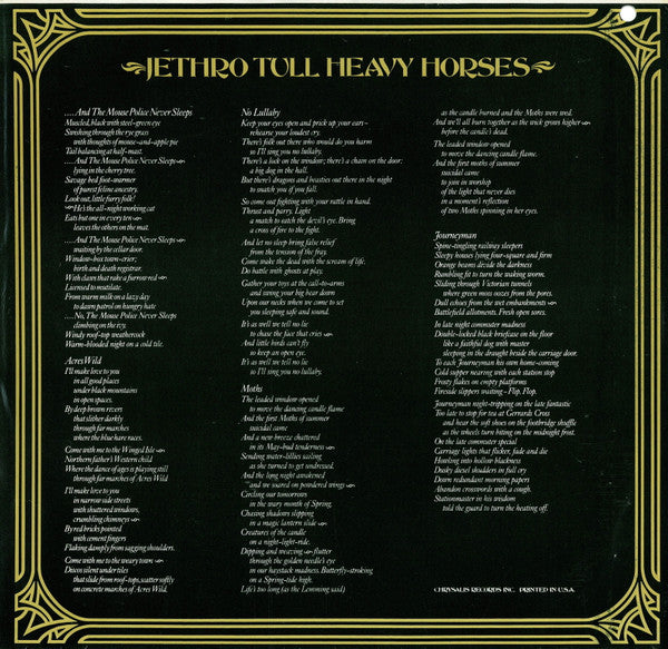 Jethro Tull - Heavy Horses (LP Tweedehands)