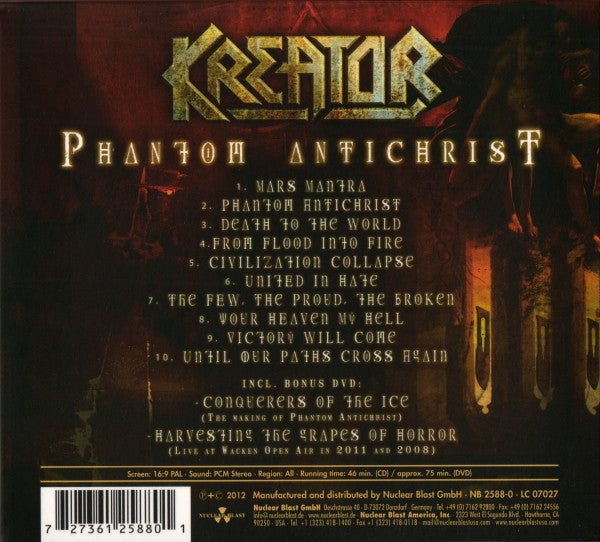 Kreator - Phantom Antichrist (CD)