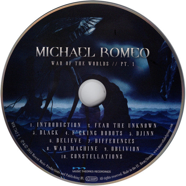 Michael Romeo - War Of The Worlds // Pt. 1 (CD)