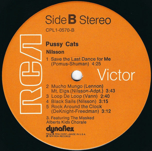 Harry Nilsson - Pussy Cats (LP Tweedehands) - Discords.nl