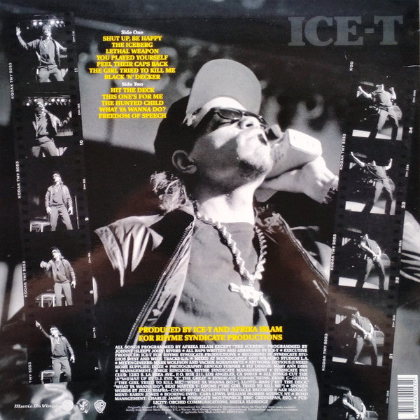 Ice-T - The Iceberg (Freedom Of Speech... Just Watch What You Say) (LP)