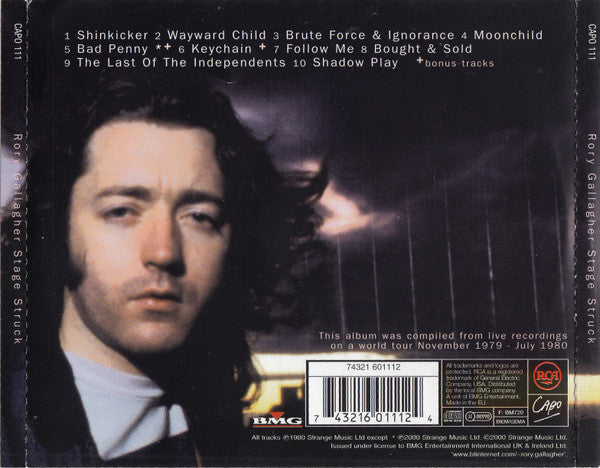 Rory Gallagher - Stage Struck (CD)