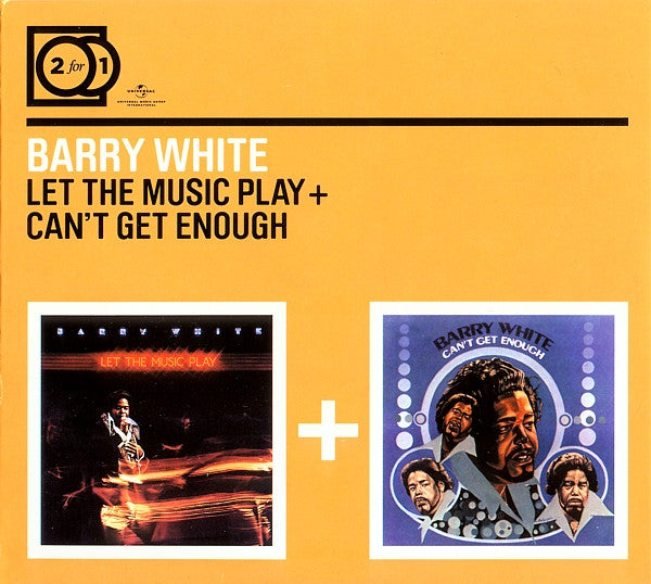 Barry White - Let The Music Play + Can't Get Enough (CD)