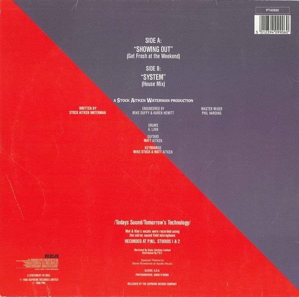 Mel & Kim - Showing Out (12" Tweedehands) - Discords.nl