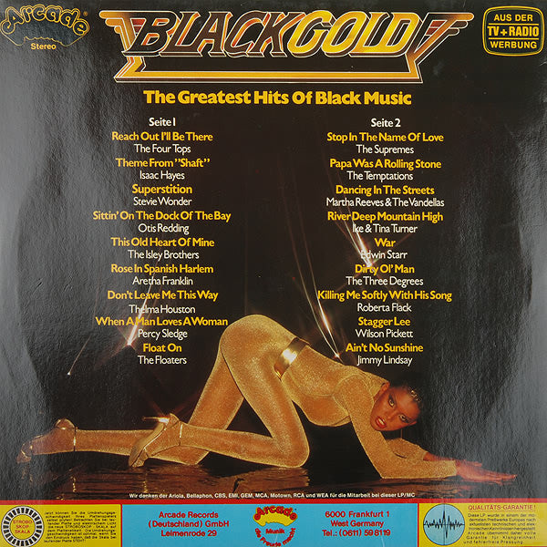 Various - Black Gold (The Greatest Hits Of Black Music) (LP Tweedehands)