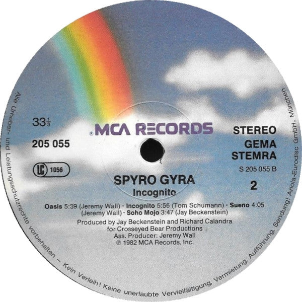 Spyro Gyra - Incognito (LP Tweedehands)