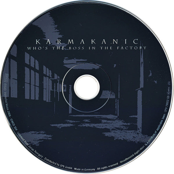 Karmakanic - Who's The Boss In The Factory? (CD)