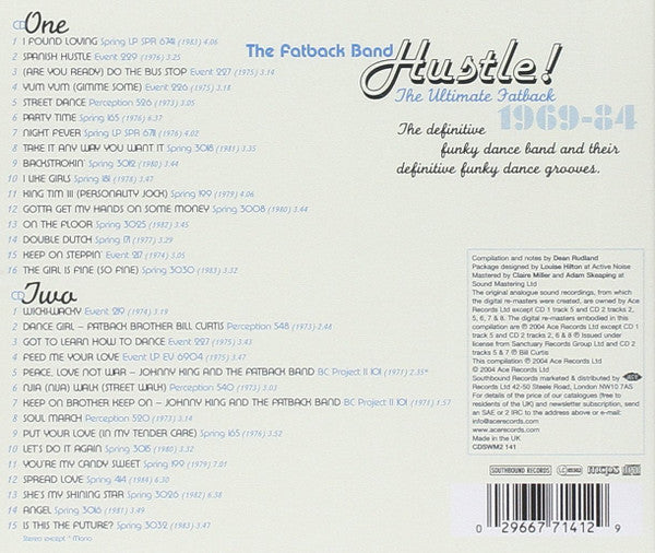 Fatback Band, The - Hustle! (The Ultimate Fatback 1969-84) (CD)