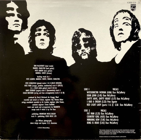 Nazareth (2) - Nazareth (LP Tweedehands)