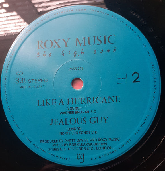 Roxy Music - The High Road (LP Tweedehands)