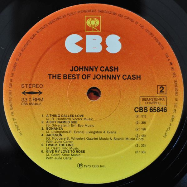 Johnny Cash - The Best Of Johnny Cash (LP Tweedehands)
