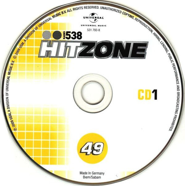 Various - Radio 538 Hitzone 49 (CD)