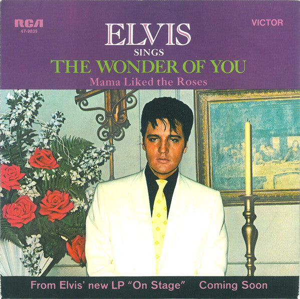 Elvis Presley - The Wonder Of You (7-inch Tweedehands)