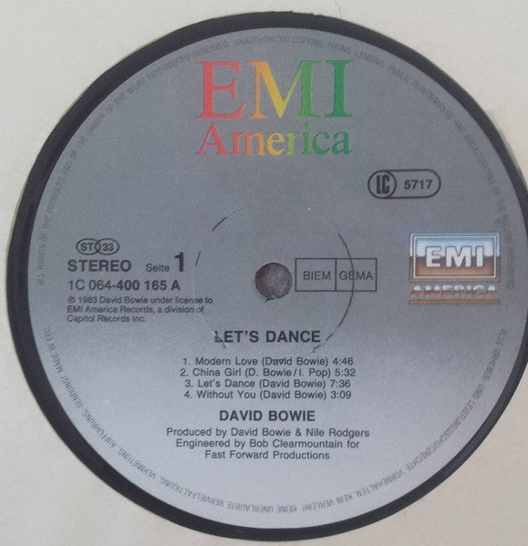 David Bowie - Let's Dance (LP Tweedehands)