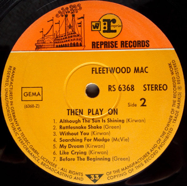 Fleetwood Mac - Then Play On (LP Tweedehands)