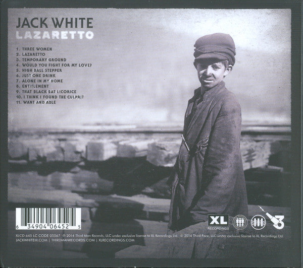 Jack White - Lazaretto (CD Tweedehands)