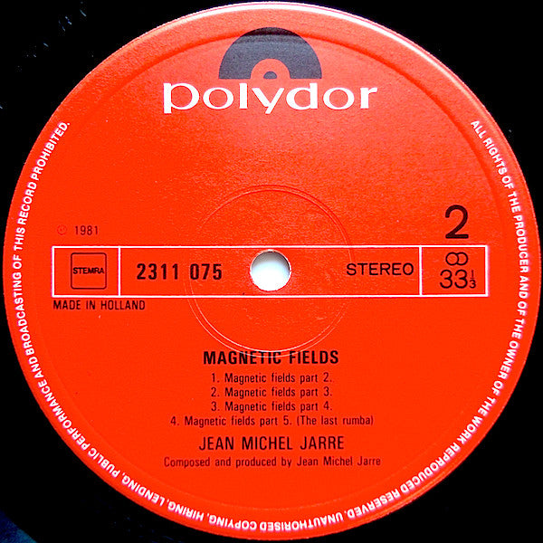 Jean-Michel Jarre - Magnetic Fields (LP Tweedehands)