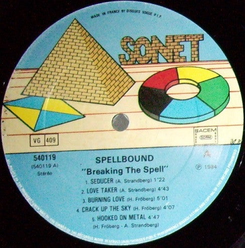 Spellbound (4) - Breaking The Spell (LP Tweedehands)