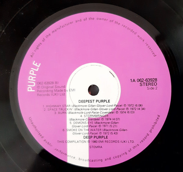 Deep Purple - Deepest Purple (The Very Best Of Deep Purple) (LP Tweedehands)