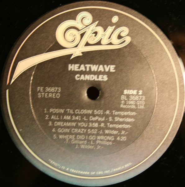 Heatwave - Candles (LP Tweedehands)