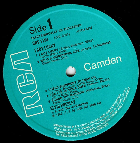 Elvis Presley - I Got Lucky (LP Tweedehands)