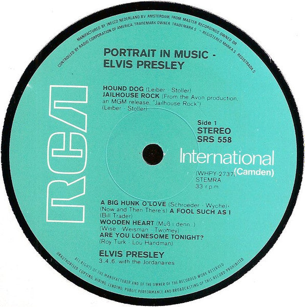 Elvis Presley - A Portrait In Music (LP Tweedehands)
