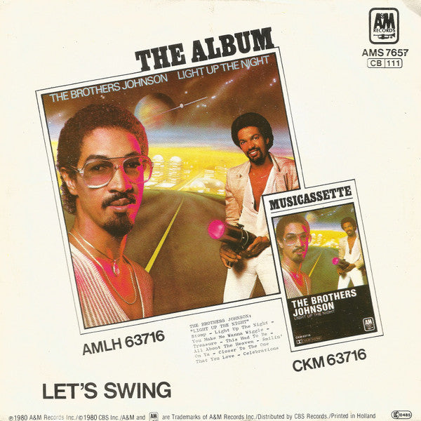 Brothers Johnson - Stomp (7-inch Tweedehands)