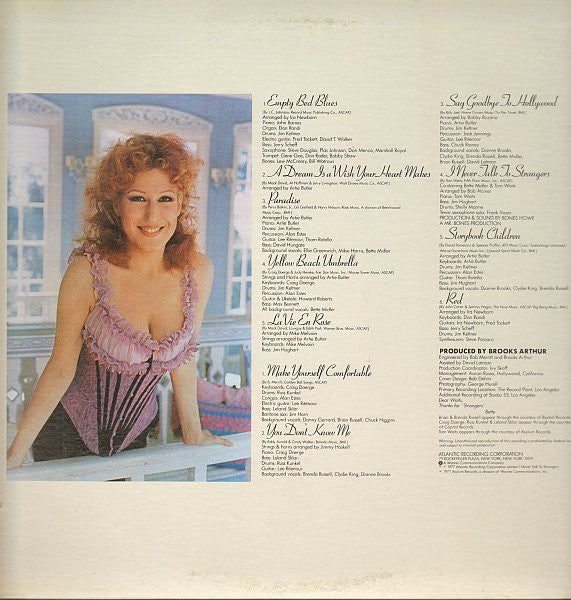 Bette Midler - Broken Blossom (LP Tweedehands)