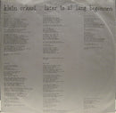 Klein Orkest - Later Is Al Lang Begonnen (LP Tweedehands)