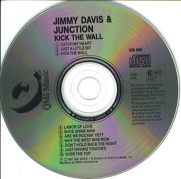 Jimmy Davis & Junction - Kick The Wall (CD Tweedehands)