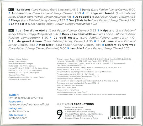 Lara Fabian - Le Secret (CD Tweedehands)