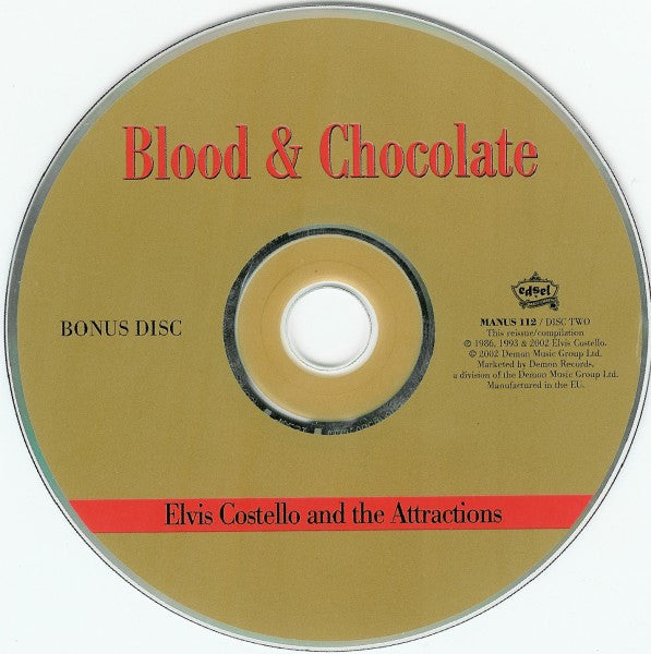 Elvis Costello & The Attractions - Blood & Chocolate (CD Tweedehands)