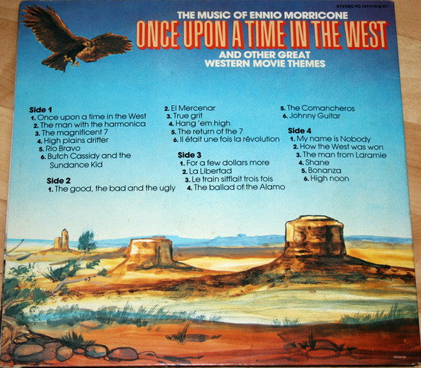 Eddy Starr Orchestra & Singers, The - Once Upon A Time In The West (The Music Of Ennio Morricone, And Other Great Western Movie Themes) (LP Tweedehands)